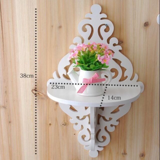 Kệ trang trí hình con thoi