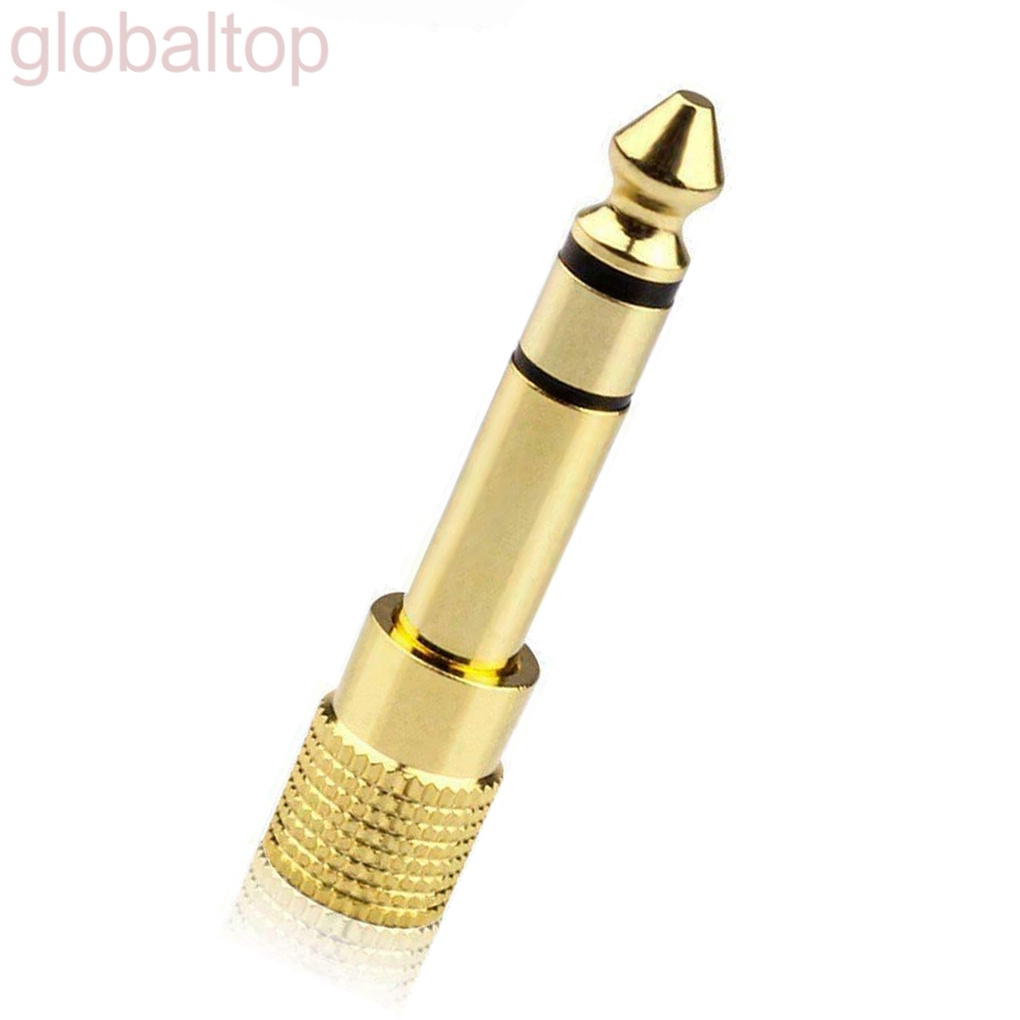 Set 2 đầu chuyển đổi âm thanh từ đầu cắm 6.5mm sang cổng cắm 3.5mm