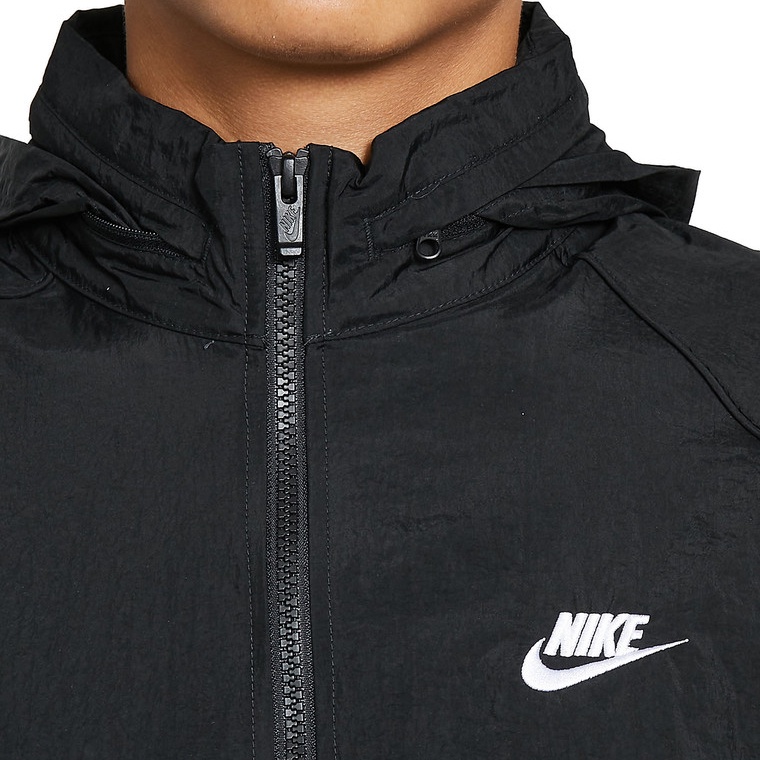 ÁO KHOÁC NIKE NSW WINDRUNNER TRACK HOODED BLACK