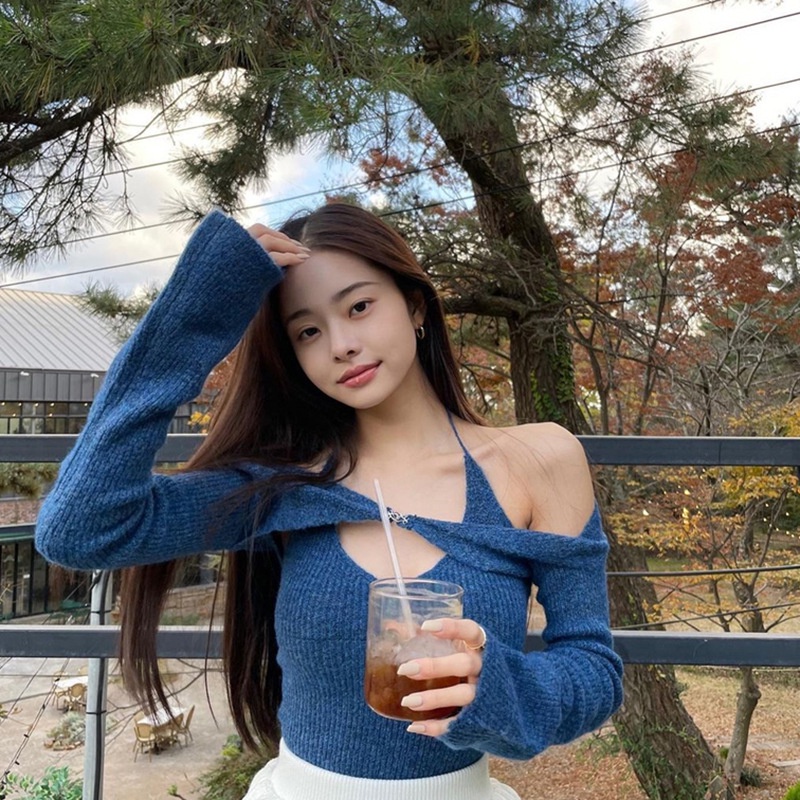 Áo Thun Trễ Vai Thời Trang Mẫu Freezia 2022 Dành Cho Nữ