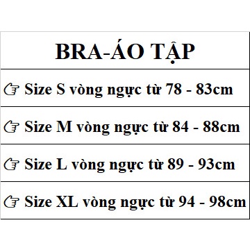 ÁO LÓT - BRA - TẬP DƯ XỊN