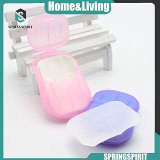 Hộp xà phòng giấy dùng 1 lần tiện lợi cho du lịch
