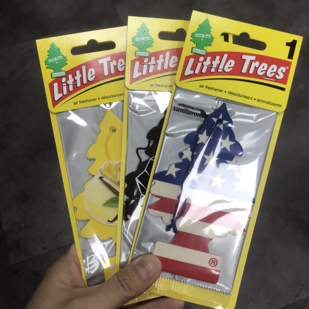 Ủ thơm quần áo LITTLE TREES , cây thông thơm khử mùi đa năng