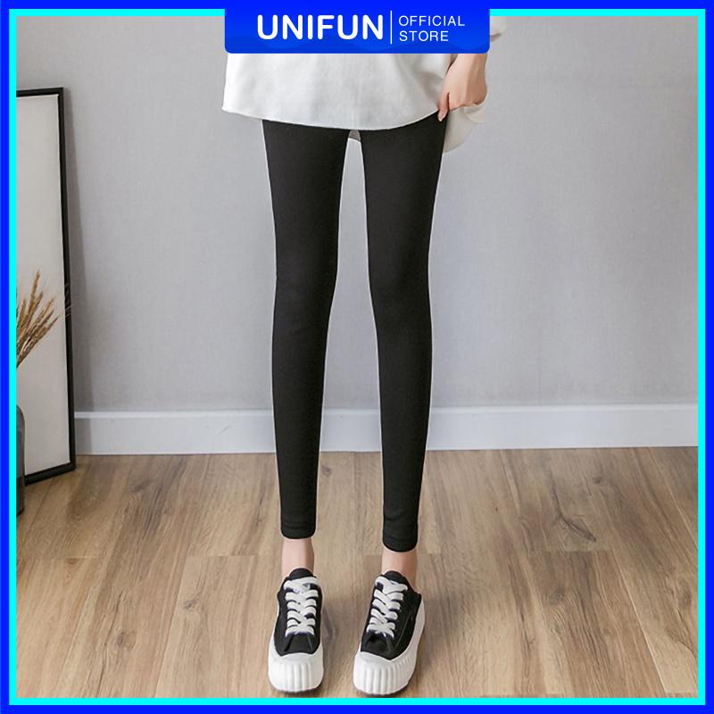 Quần legging UNIFUN đẹp mã TT17 thể thao chất vải Umi Cao Cấp cho dân văn phòng phong cách