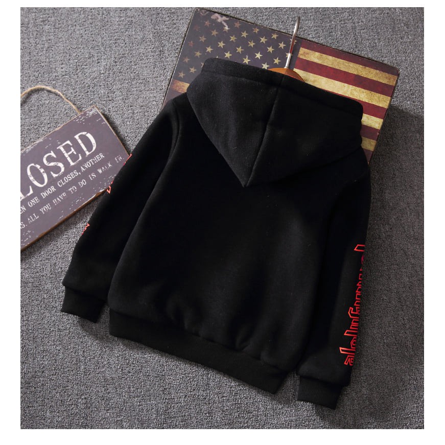 Áo hoodie nỉ cho bé trai bé gái từ 6 đến 65Kg Fashion