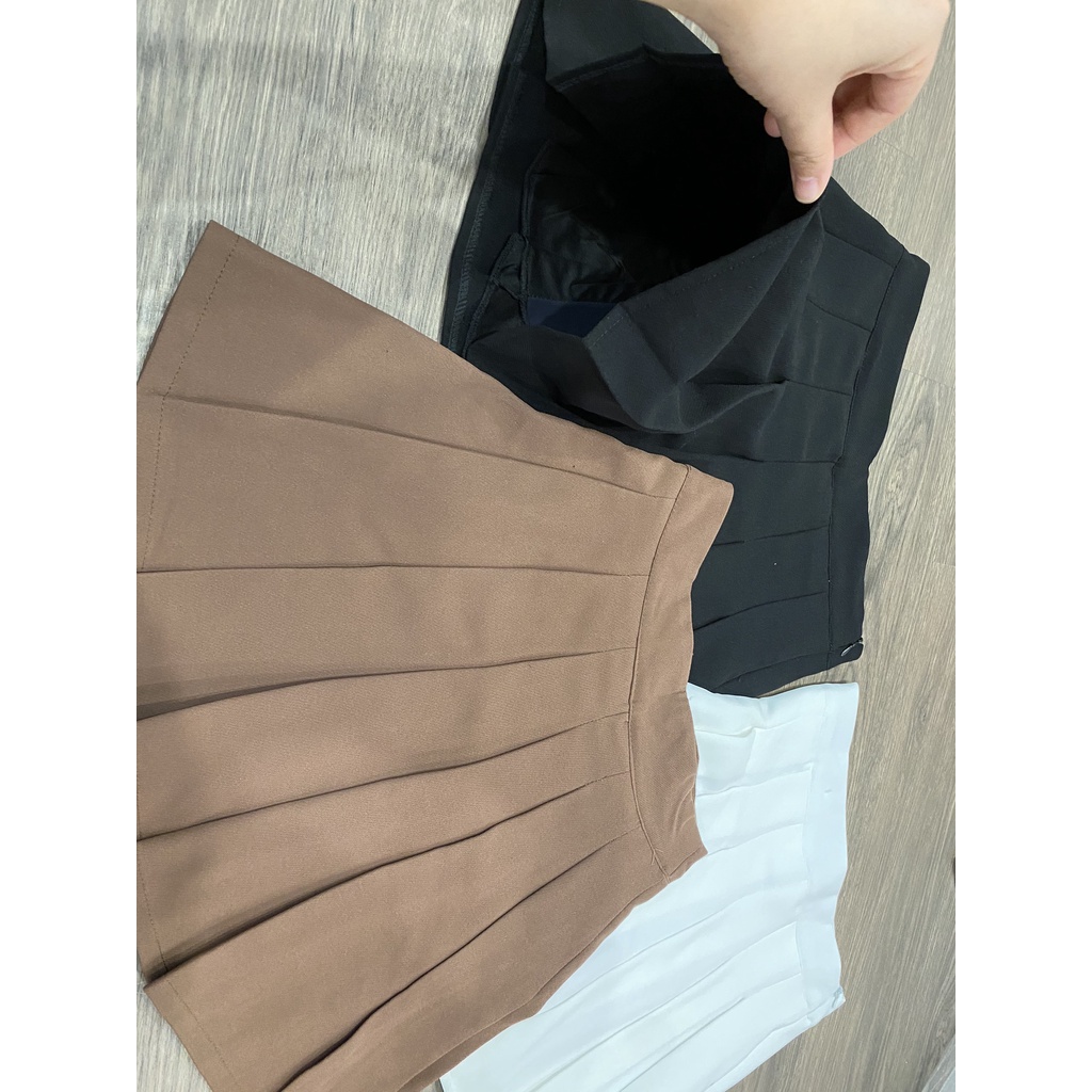 Chân váy xếp ly vải tuyết mưa - Mã 800 | BigBuy360 - bigbuy360.vn