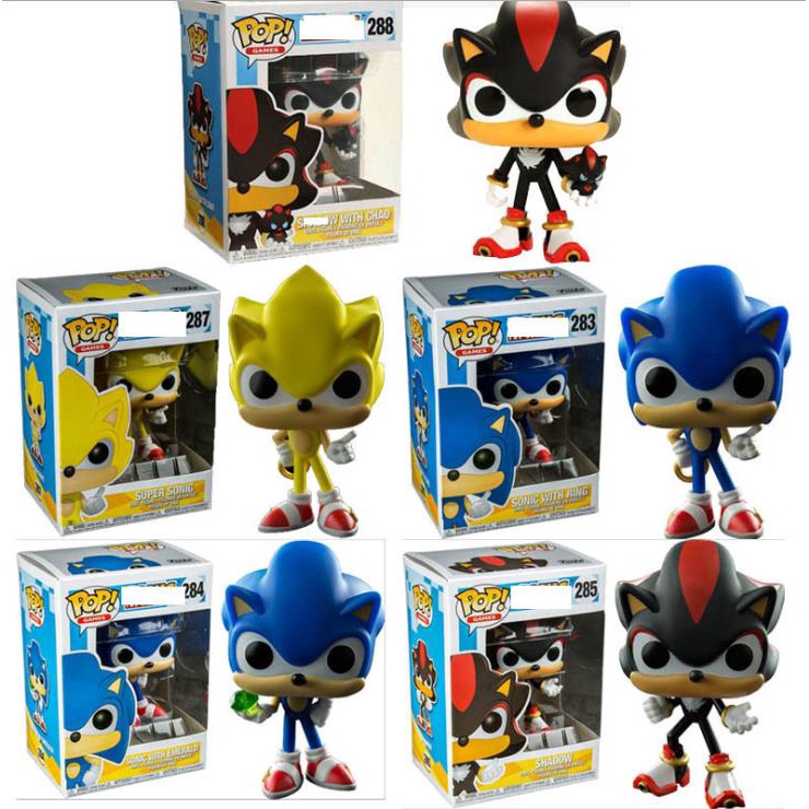 Pop FUNKO 283~284 287 288 Đồ Chơi Mô Hình Super Sonic