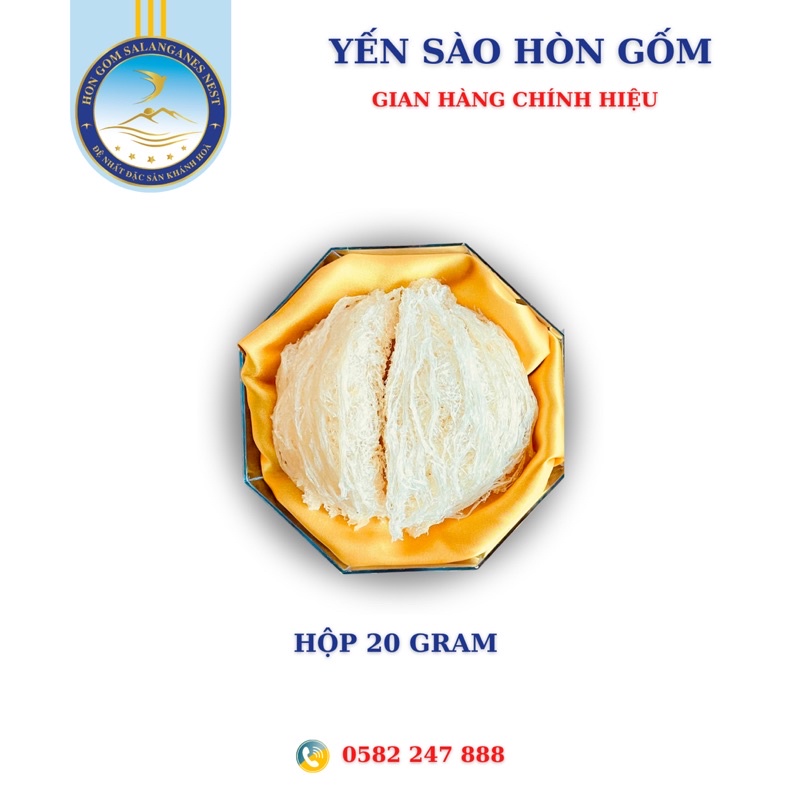 Yến SàoTinh Chế Cao Cấp V2 - Yến Sào Hòn Gốm Chính Hiệu Khánh Hoà - H G SALANGANES NEST