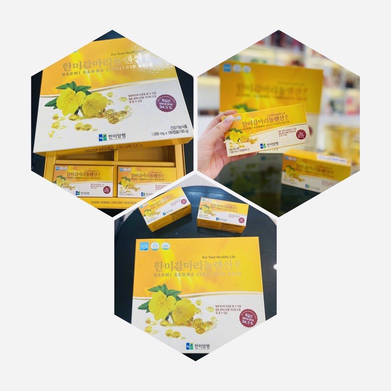 [MẪU MỚI] Tinh Dầu Hoa Anh Thảo Hàn Quốc Cân Bằng Nội Tiết Tố Nữ, Hộp 180V | BigBuy360 - bigbuy360.vn