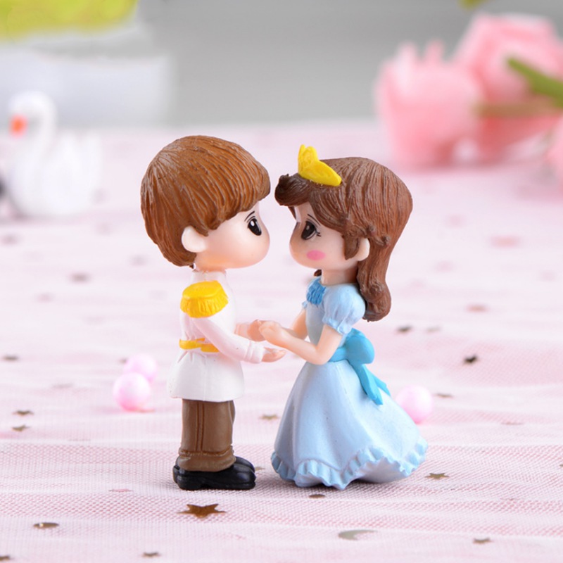 Set 2 Mô Hình Cặp Đôi Trang Trí Sân Vườn