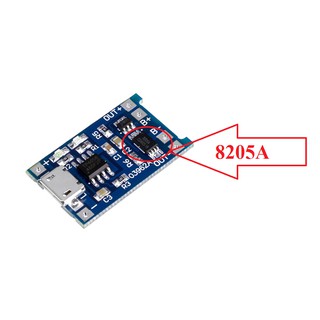 Mạch Sạc Pin Lithium - Li-ion - 18650 TP4056 Có Bảo Vệ Pin