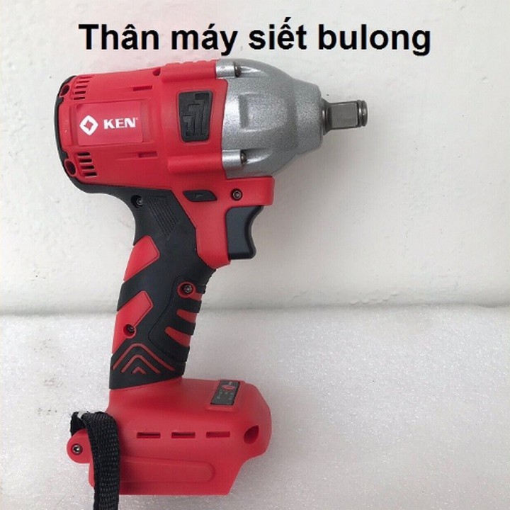 THÂN MÁY SIẾT BU LÔNG  KEN TẶNG HỘP + TẶNG SẠC