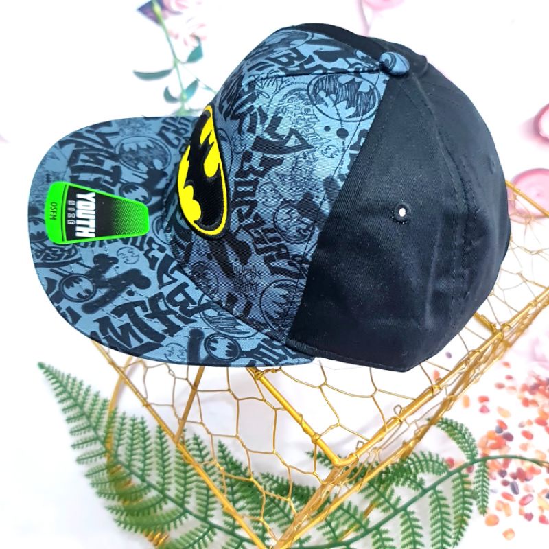 Mũ lưỡi trai bé trai 4-12 tuổi hiphop xuất dư H.M - Nón Snapback trẻ em cho bé trai - Mẫu siêu nhân người