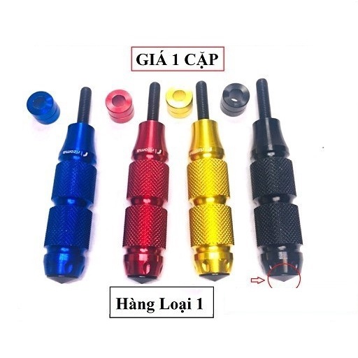Combo 2 cái Gù CNC chống đỗ, chống ngã xe máy, chống trầy xướt xe siêu bền, siêu đẹp dùng được cho tất cả dòng xe