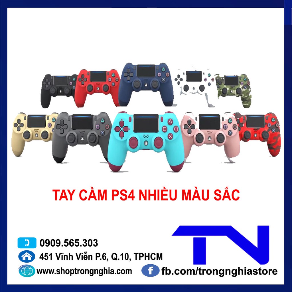 [Mã ELHAMS5 giảm 6% đơn 300K] Tay Cầm PS4 nguyên hộp seal - Màu tùy chọn - Bảo Hành 1 Năm Sony VN