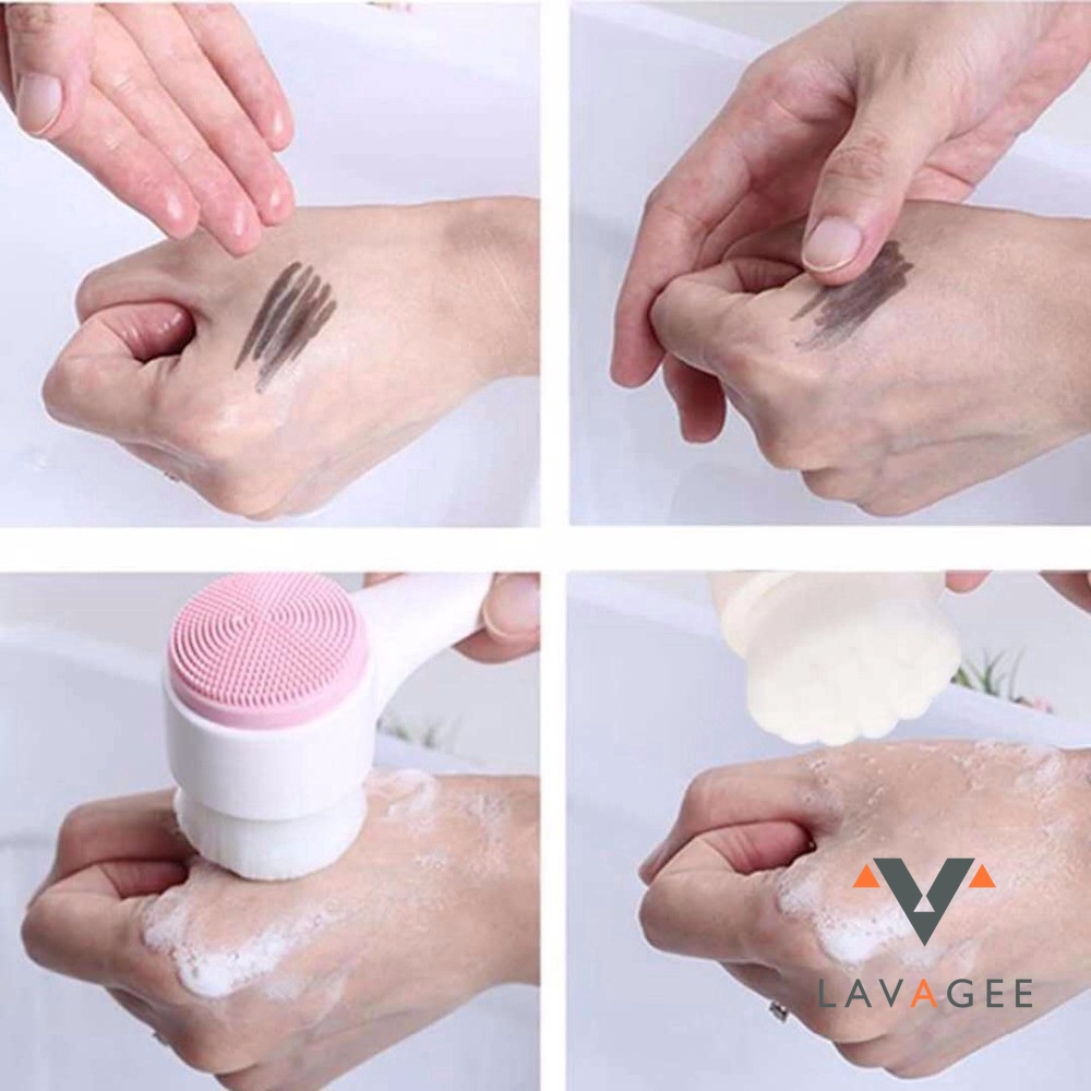 Cọ rửa mặt bằng silicon siêu mịn cao cấp tiện dụng | BigBuy360 - bigbuy360.vn