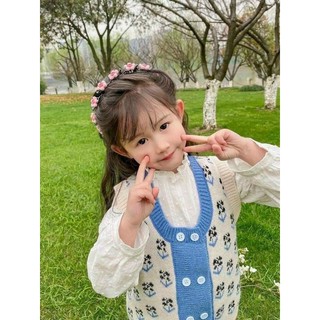 Bờm Tóc, Xược Tóc, Kẹp Tóc Mái Hoa Siêu Dễ Thương Cho Bé.