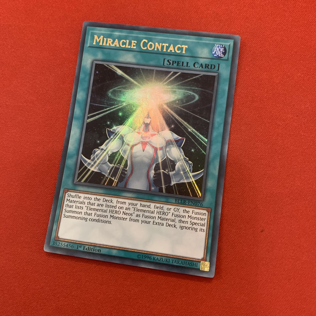 [Thẻ Bài Yugioh Chính Hãng] Miracle Contact