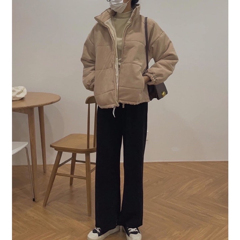 Áo khoác phao khéo khoá 124