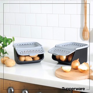 Hộp bảo quản tỏi, hành tây, hành tím Tupperware Garlic N All Mate Keeper 2.3L