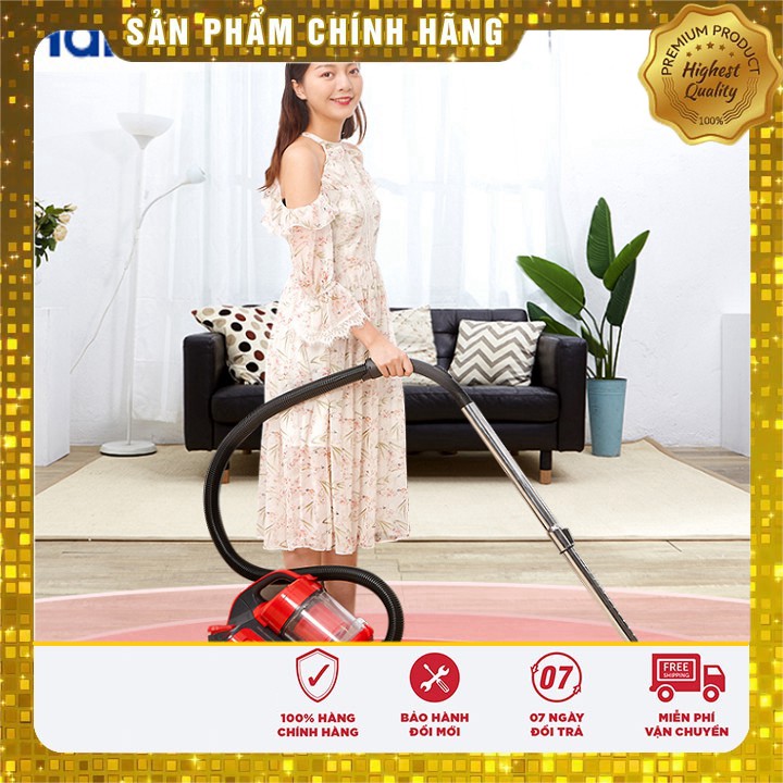 Máy hút bụi gia đình Haier HZW1413R công suất 1400W - bảo hành 12 tháng - vo2_store