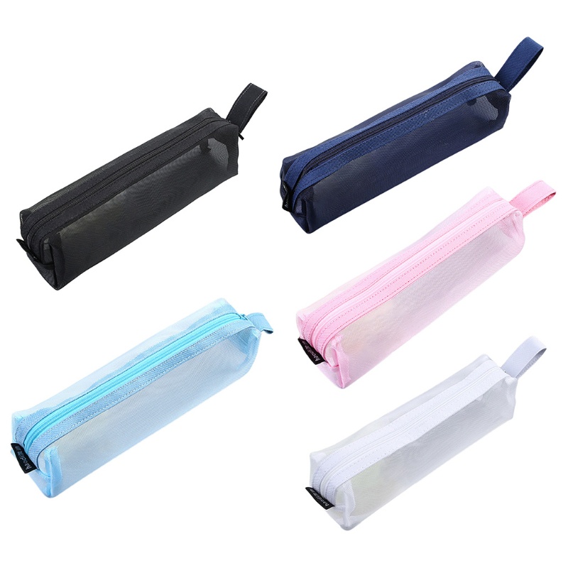 Túi Lưới Đựng Bút/Mỹ Phẩm Nhỏ Gọn Tiện Dụng Cho Tuổi Teen