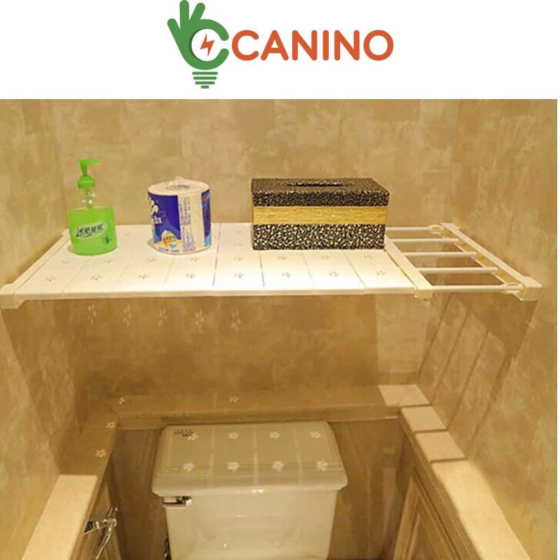 Kệ đa năng chia ngăn tủ không cần khoan bắt vít 74-135cm