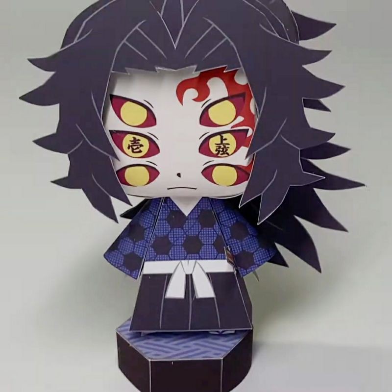 Mô hình giấy anime Thượng Huyền Nhất Kokushibou