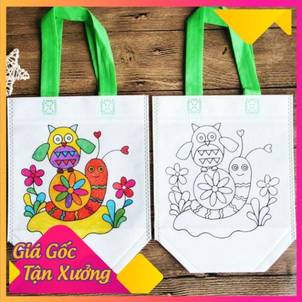 Túi vải không dệt cho bé học vẽ - MỘC XINH