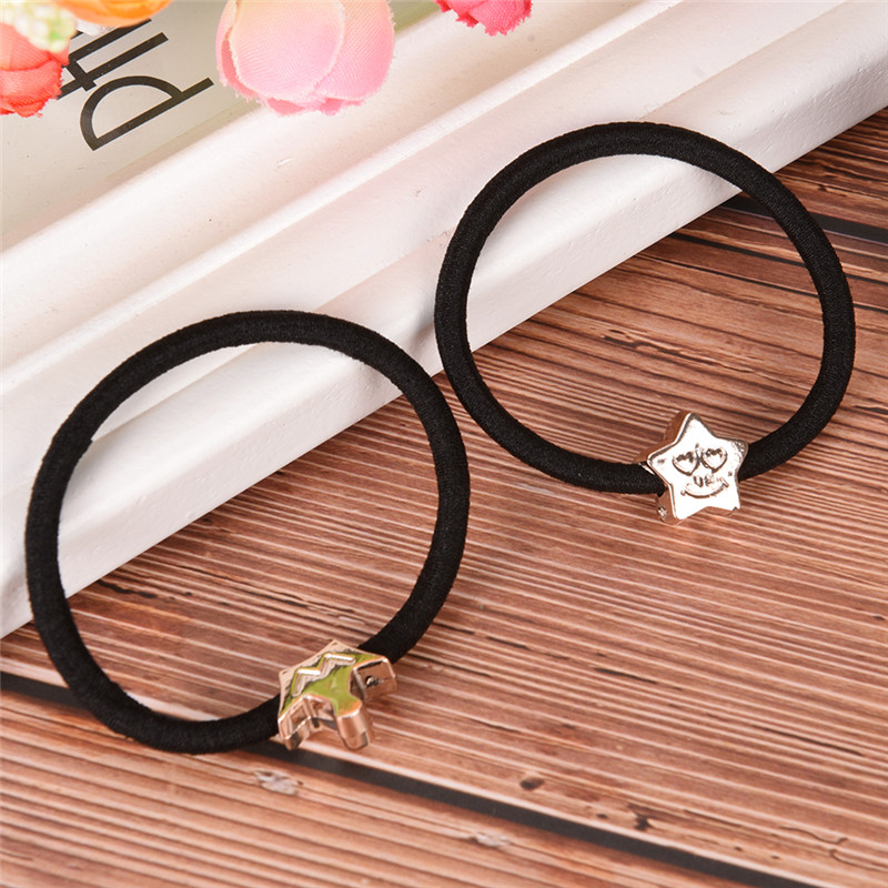 Set 10 dây cột tóc GJCUTE co dãn cho nữ