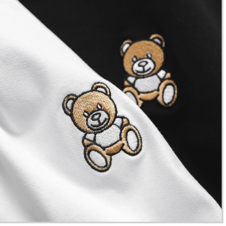 Áo thun nam con Gấu trẻ trung Dễ thương Hình thêu siêu phẩm việt KMG