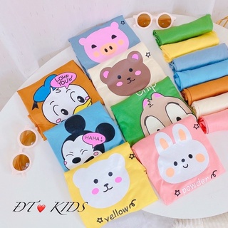 Bộ dài tay chất thun lạnh cho bé gái
