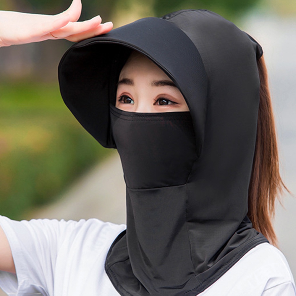 Mũ Rộng Vành Chống Nắng Thoáng Khí Che Phủ Toàn Diện Cho Nữ