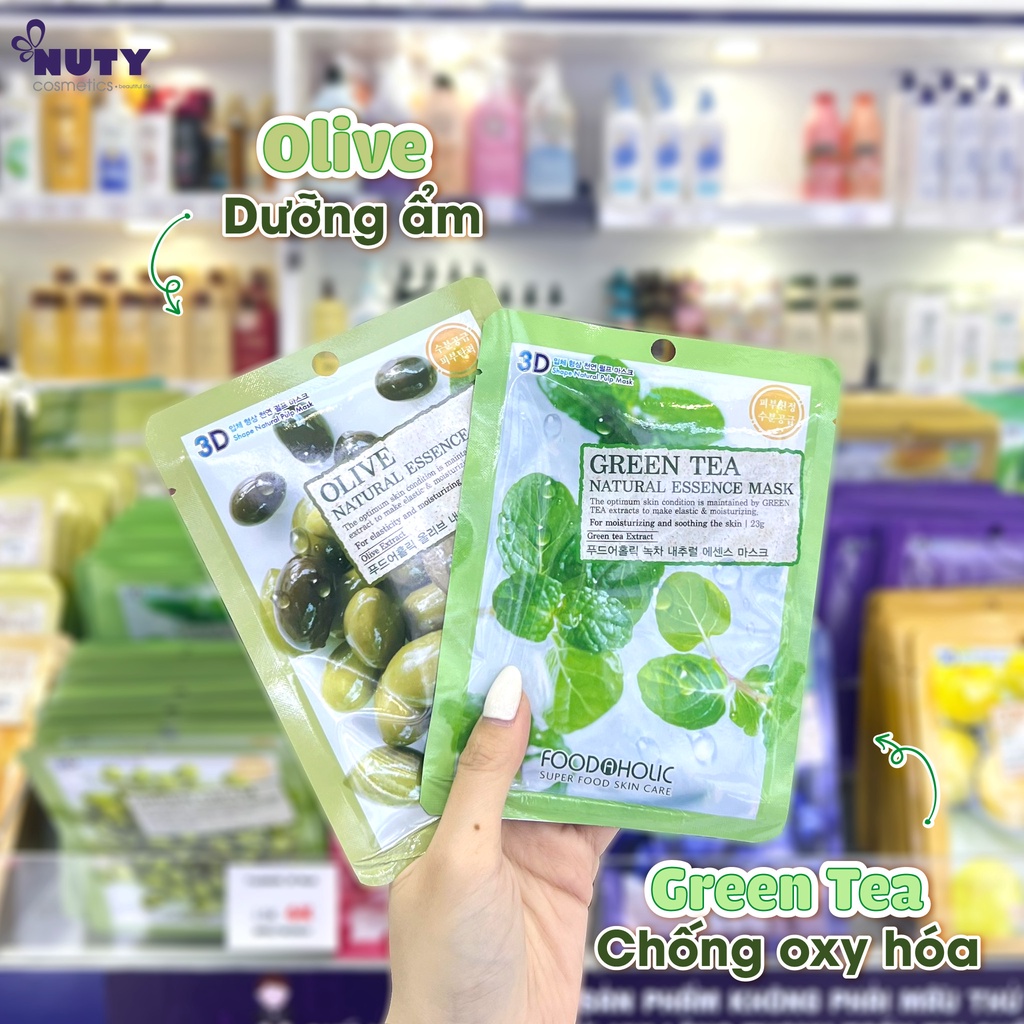 Mặt Nạ Dưỡng Da 3D Foodaholic Natural Essence Mask (23g) | BigBuy360 - bigbuy360.vn