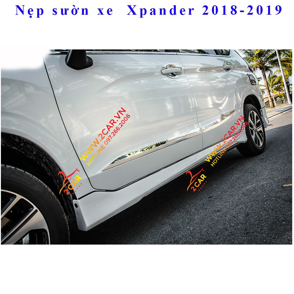 Nẹp sườn xe Mitsubishi Xpander 2018 - 2021 nhựa mạ crom cao cấp