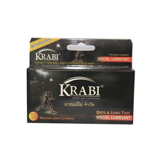 Bao cao su Krabi Dots & Longtime - Hộp 12 chiếc