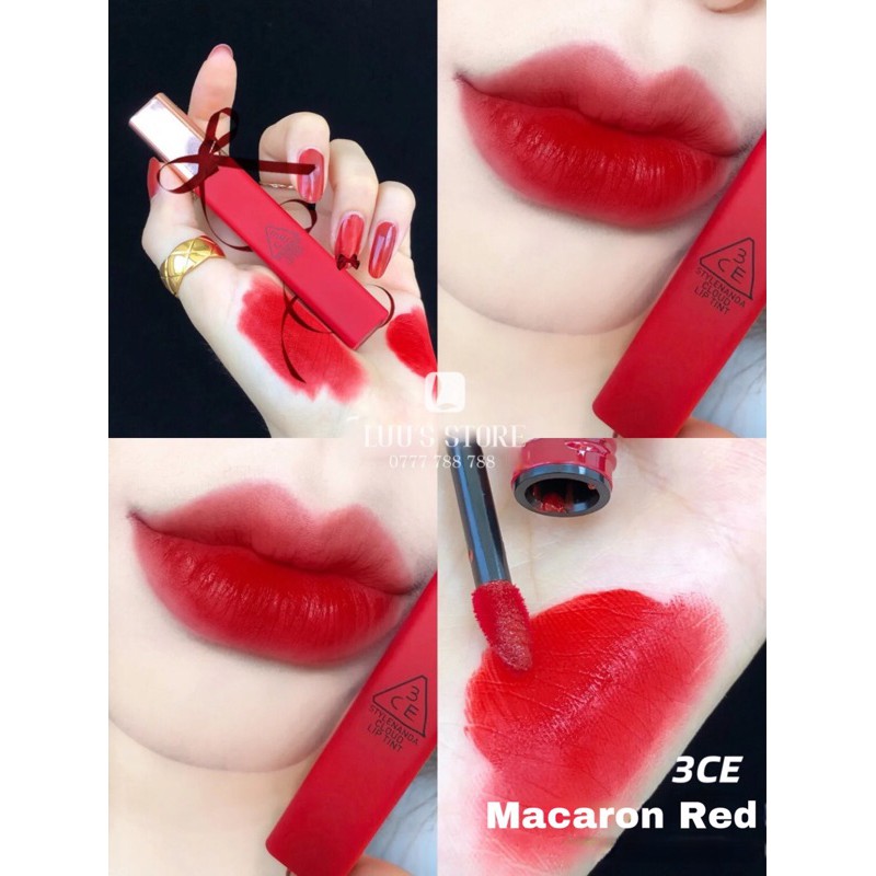 Son 3CE Cloud #Macaron Red - Đỏ Tươi