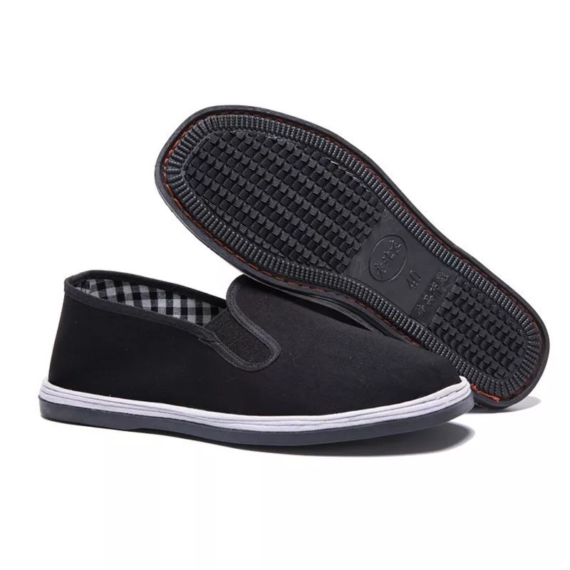 Giày vải nam nữ đế cao su chống trơn trượt chống nước giày bảo hộ lao động T760 | BigBuy360 - bigbuy360.vn