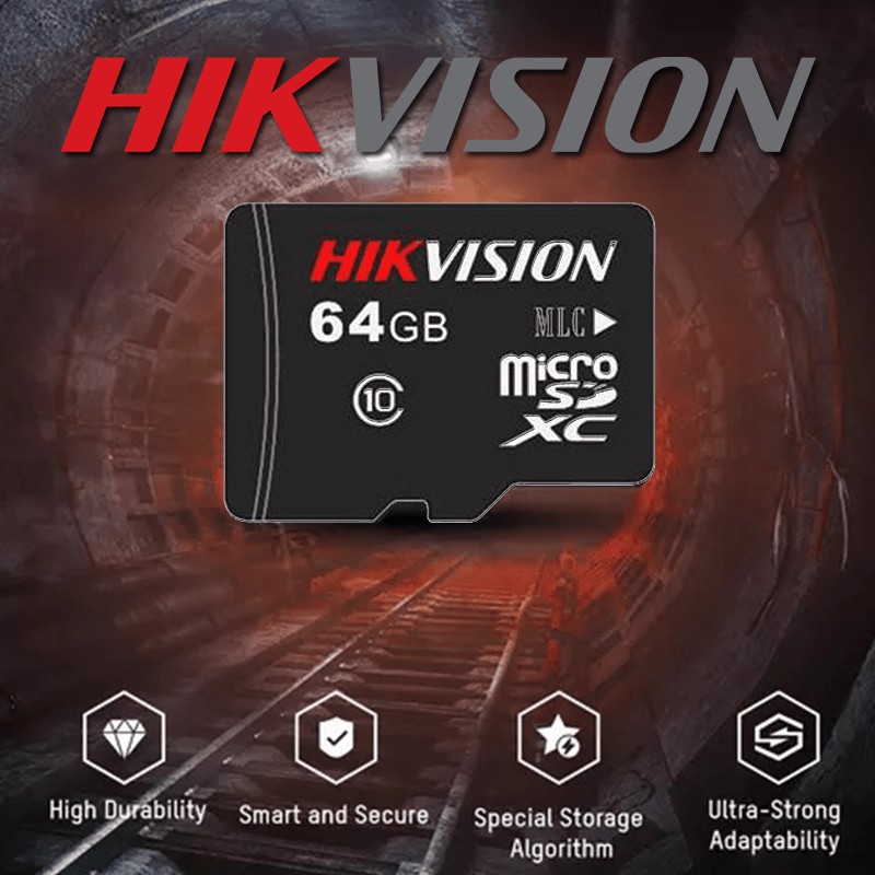Thẻ nhớ Hikvision Micro SD 64GB/32Gchuyên camera Camera 92MB/s
