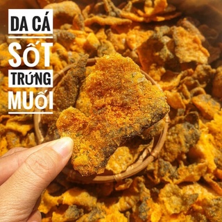 Da cá sốt trứng muối giòn rụm thơm ngon đậm vị