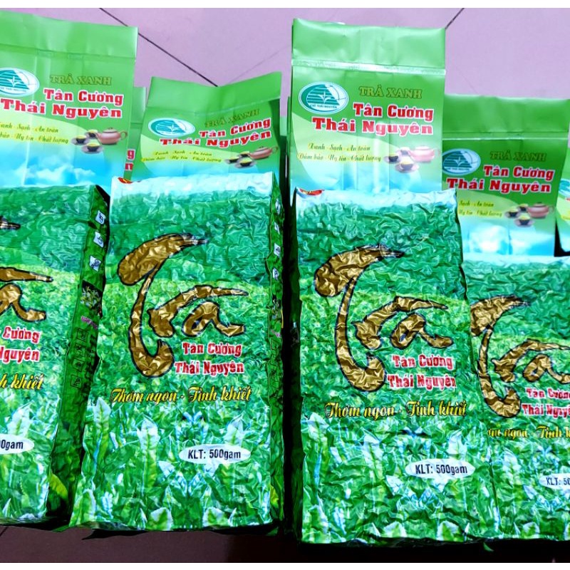 Chè Thái Nguyên đóng gói 500g cam kết chất lượng