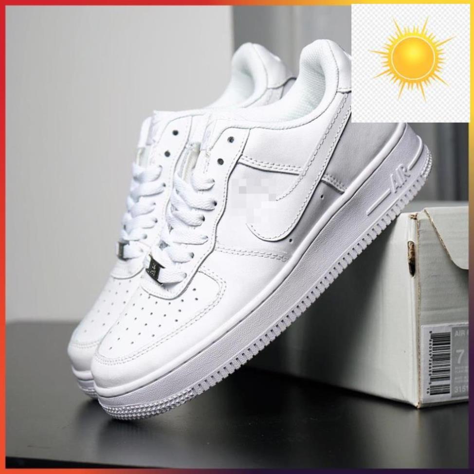 📖 ✍️🤳 Giày Nam Nữ - Giày Nike Air Force 1 AF1 Trắng Thể Thao Cổ Thấp Full Size -HK*^ ✍️🤳