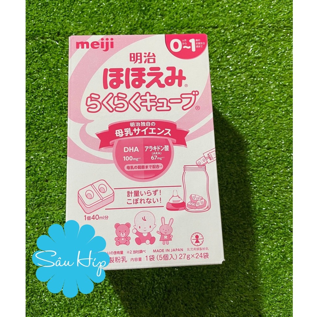 SỮA MEIJI 24 THANH 0-1  (468g)  NỘI ĐỊA NHẬT BẢN