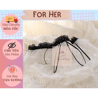 Quần lót nữ ren viền nơ màu trắng