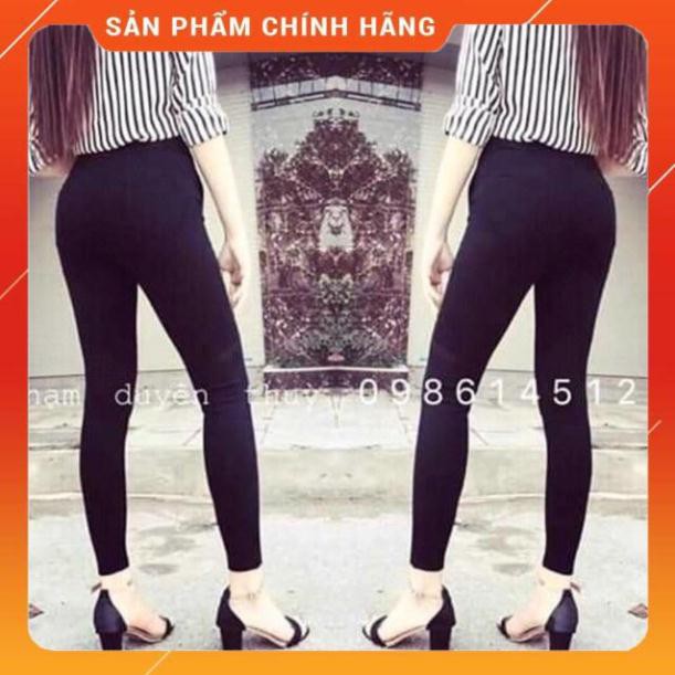 Quần tregging cạp cao co dãn 4 chiều siêu đẹp ( hàng có sẵn)