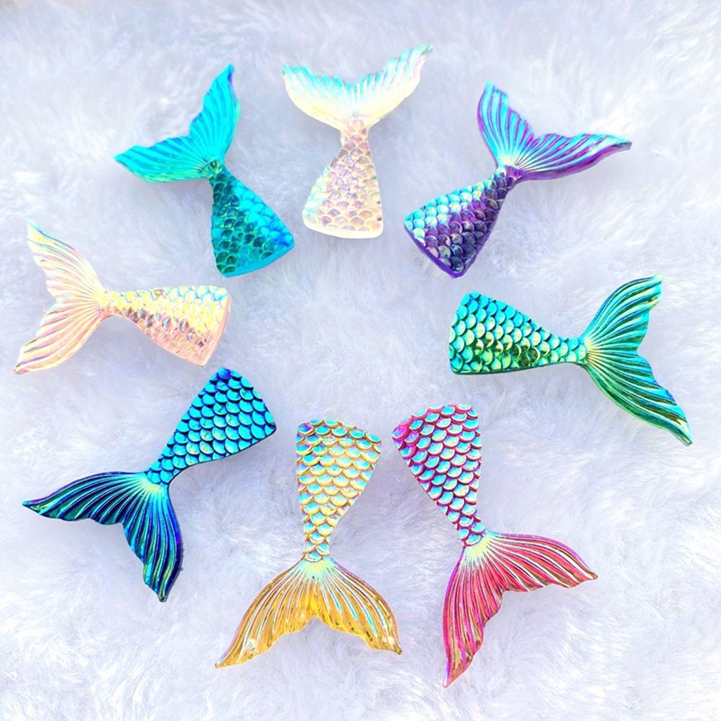 Elsworth Hạt Nhựa Resin Mạ Màu Lấp Lánh DIY Trang Trí