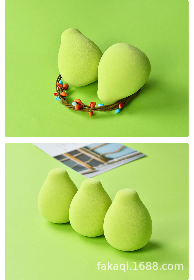 Bông mút tán nền siêu mịn gấp 8 lần xanh matcha thiết kế chuyên nghiệp trang điểm | BigBuy360 - bigbuy360.vn