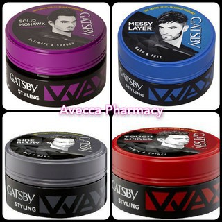 Sáp tạo kiểc tóc dày bồng cá tính Gastby Styling Wax Harajuku Mat & Hard ( Nhật)