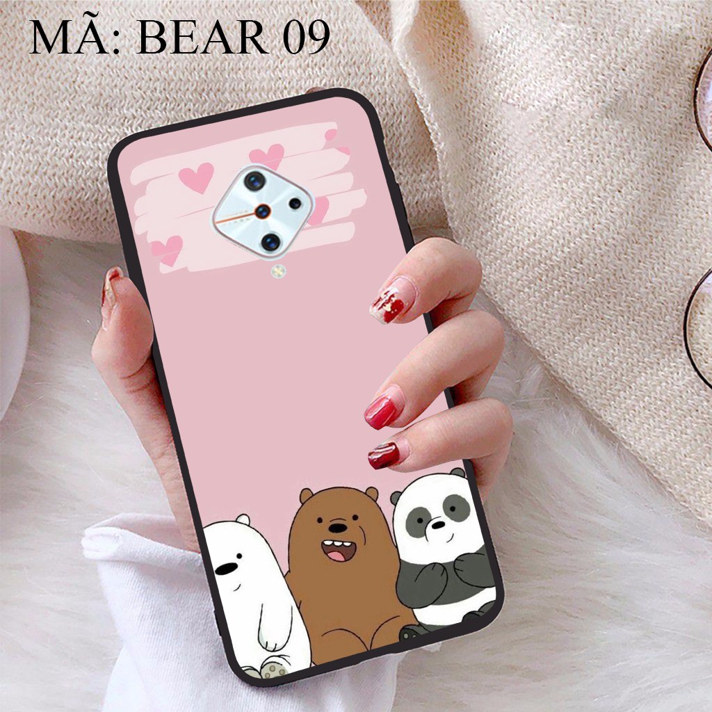 Ốp lưng Vivo S1 Pro viền dẻo TPU BST Gia Đình Nhà Gấu