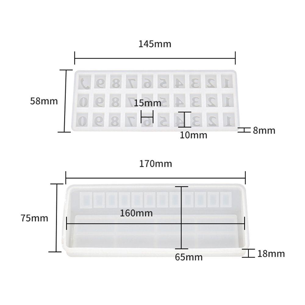 YOLA Khuôn Làm Thẻ Đỗ Xe DIY Tiện Dụng|Biển Báo Hiệu Chuyên Dụng Chất Lượng